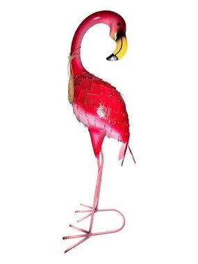 Bright Pink Flamingo Garden & Bird Statue - Pink